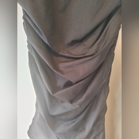 Blanqi Maternity Ruched Cap Sleeve Dress Size S/M - Picture 6 of 9